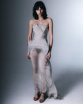 Silk Sculpted Hip Dress