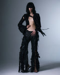 Shredded Silk Shirt