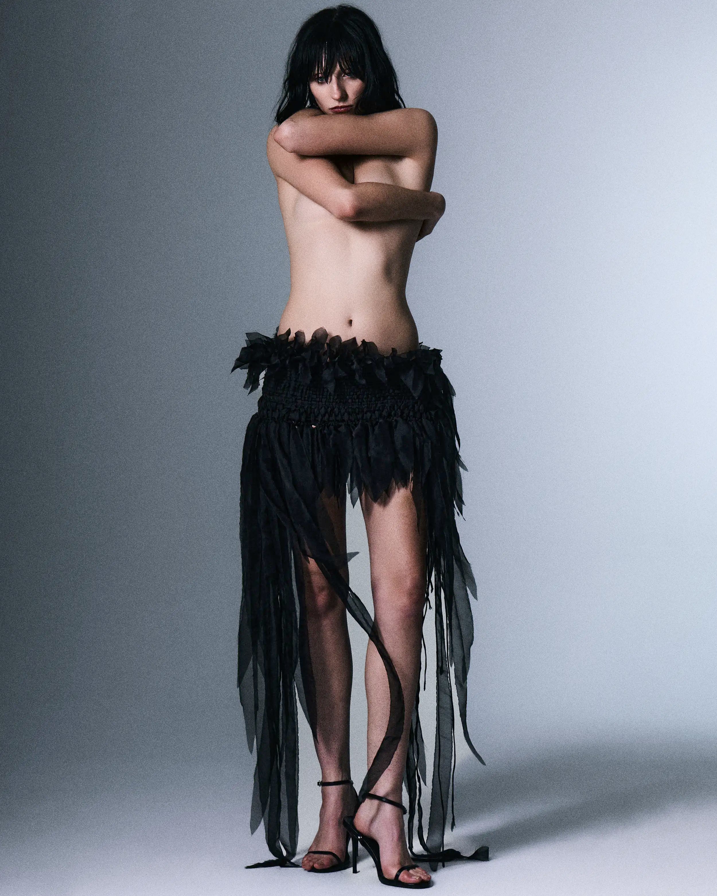 Modular Chiffon Dress