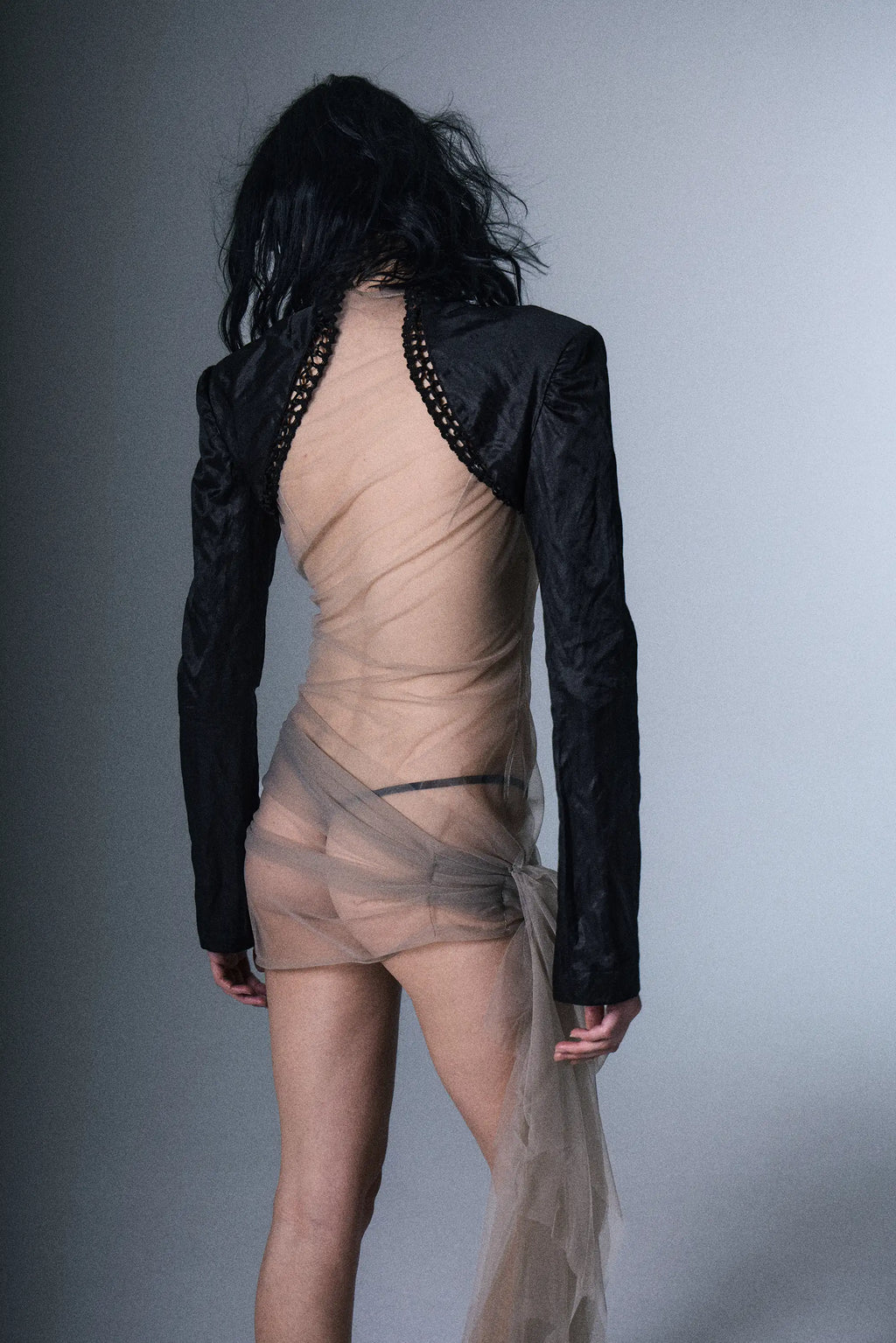 Sheer Tulle Dress