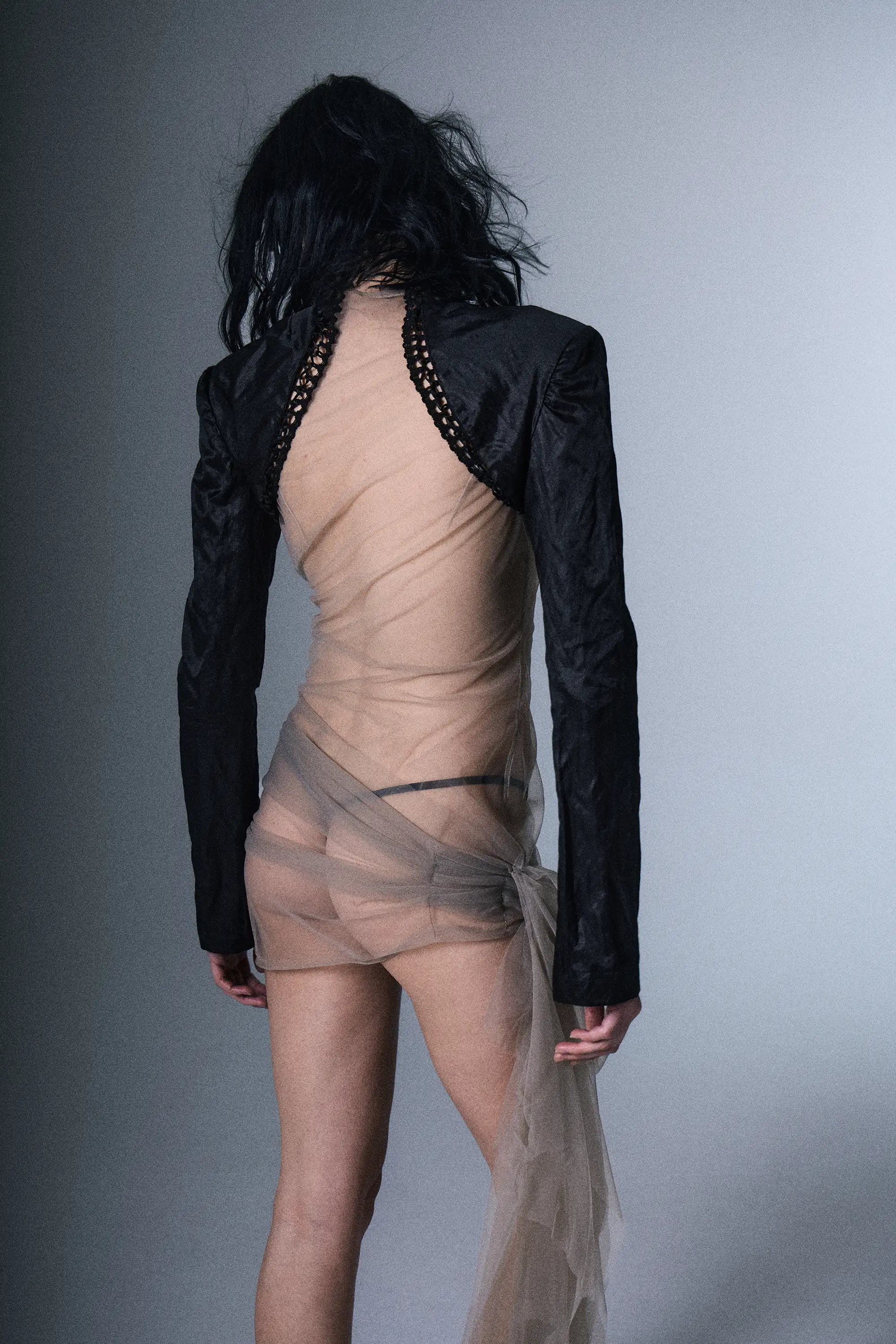 Sheer Tulle Dress